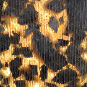 Translucent Golden Desert Grey Onyx