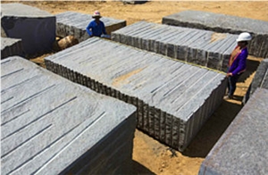 Rustenburg Granite Blocks, Rustenburg Super Dark Granite