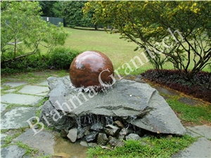 Granite Fountain Ball Granite Fountain Ball