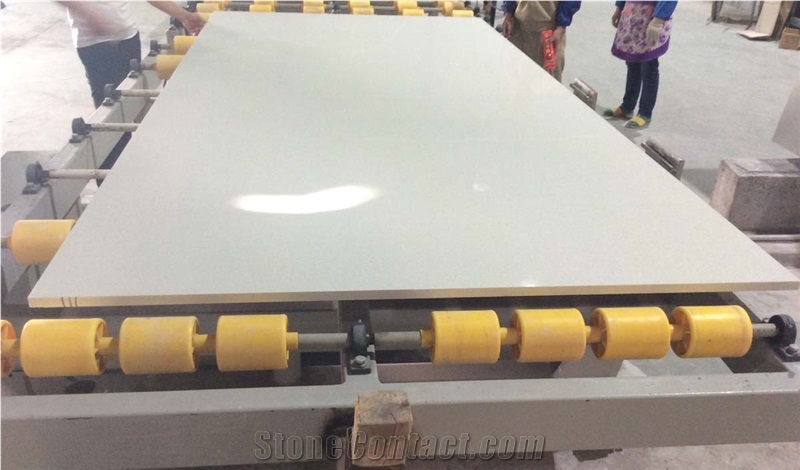 White Quartz Stone Slabs & Tiles,Artifical Stone