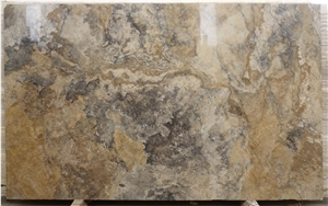 Hades Travertine Slabs & Tiles, Yellow Travertine Pattern Tiles, Flooring Tiles Peru