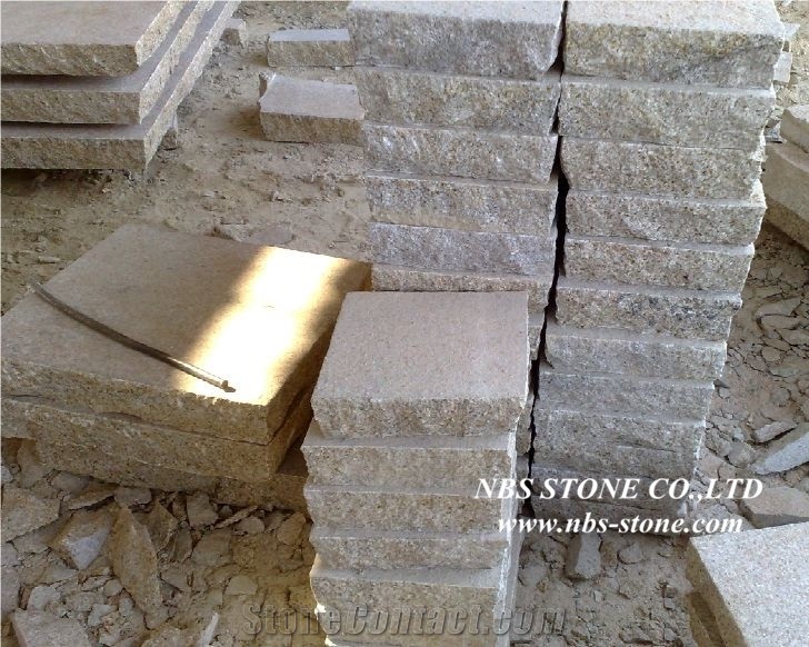 682 Flamed Granite Paver Tiles Use for Outdoor,G682 Granite Cube Stone & Paver