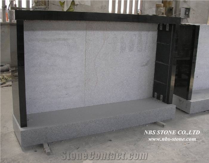 American Popular Style Granite Tombstone Sculptured Statue