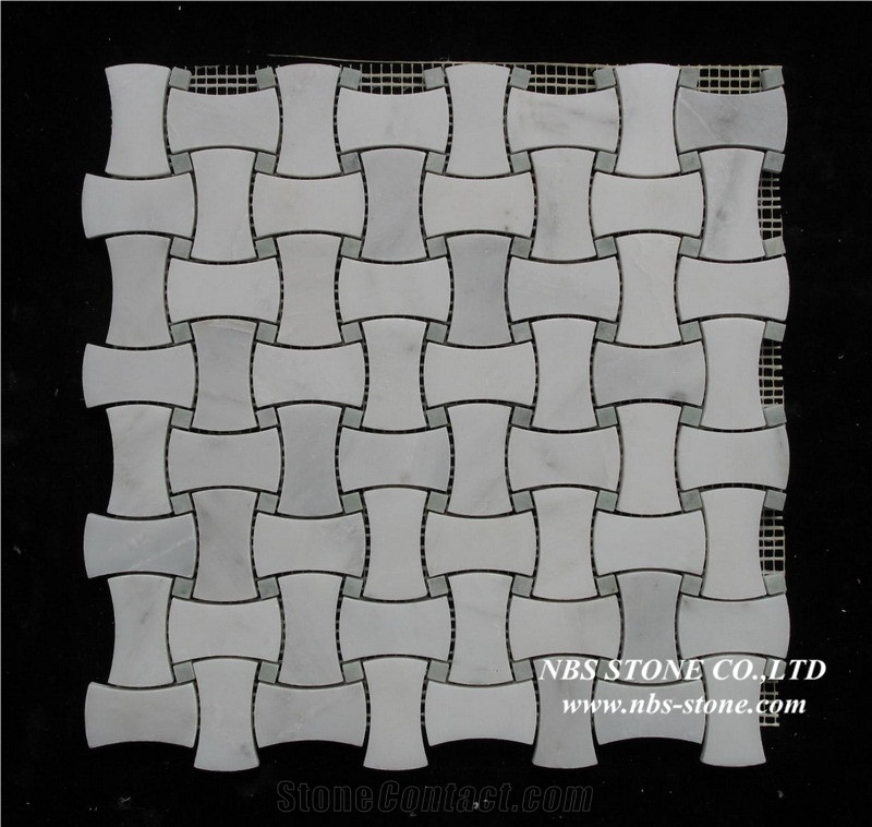 Chinese Popular Polished Marble Mosaic Pattern/305*305mm/Customized Size/ Best Quality/Wall Covering/Interior Decoration for Kitchen & Bathroom Background