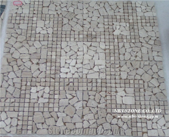 Chinese Popular Polished Marble Mosaic Pattern/305*305mm/Customized Size/ Best Quality/Wall Covering/Interior Decoration for Kitchen & Bathroom Background