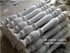 Dholpur Grey Granite Balustrade, Grey Granite Balustrade & Railings