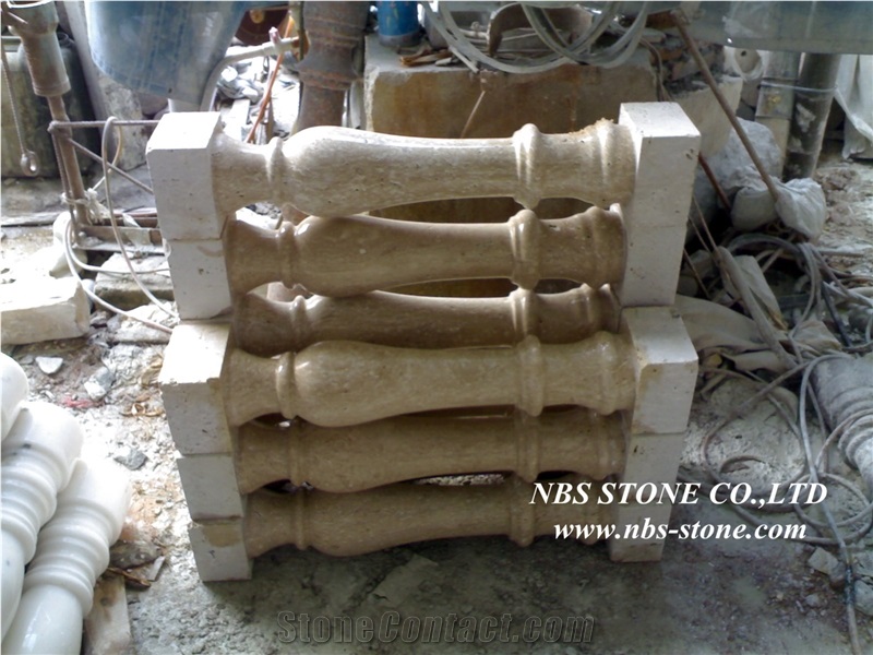 Dholpur Grey Granite Balustrade, Grey Granite Balustrade & Railings