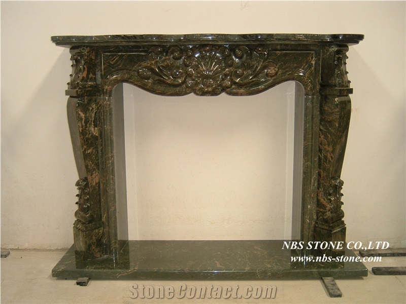 European Popular Style Granite Fireplace