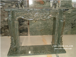 European Popular Style Granite Fireplace1
