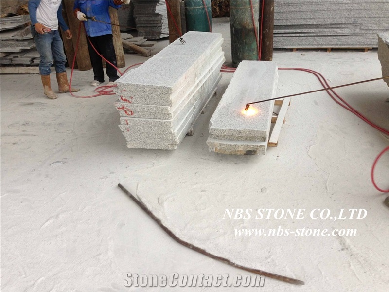 G603 Granite Slabs & Tiles, China Fujian Grey Granite European Quality Standart