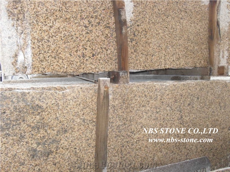 G6522,Chrysanthemum Yellow Granite Slabs&Tiles,China Yellow Granite