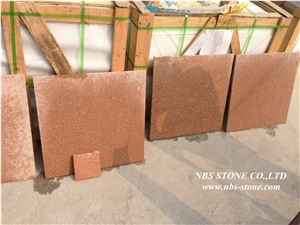 G683 Granite Tiles & Slabs,China Red Granite Wall Covering,Guangze Red Granite
