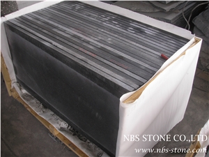 G684 Granite,Chinese Fuding Black,Chiselled,Pearl Black,Slabs & Tiles, G684 Black Basalt Granite