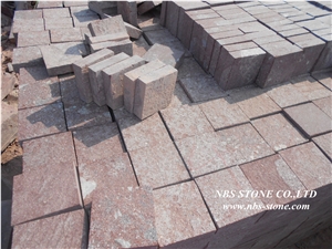 G699 Granite Da Yang Red Granite& Fujian Putian Red Cube Stone & Pavers