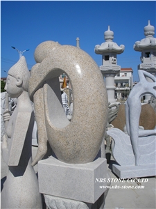 Granite Sculpture ,Humansculptures,Statues,Western Statues,Garden Sculpture