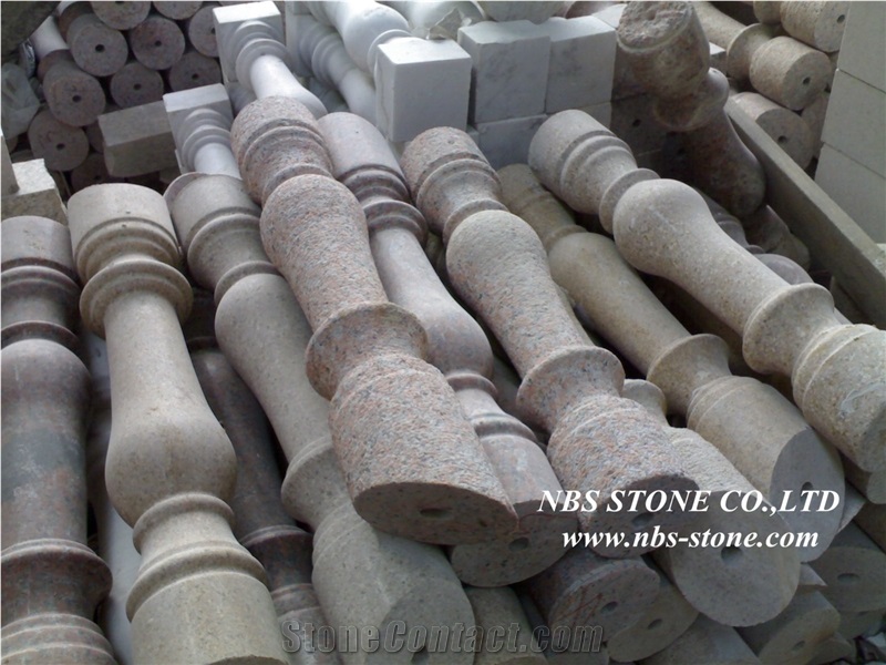 Maple-Leaf Red Balustrade,Maple Leaf Red Granite Balustrade