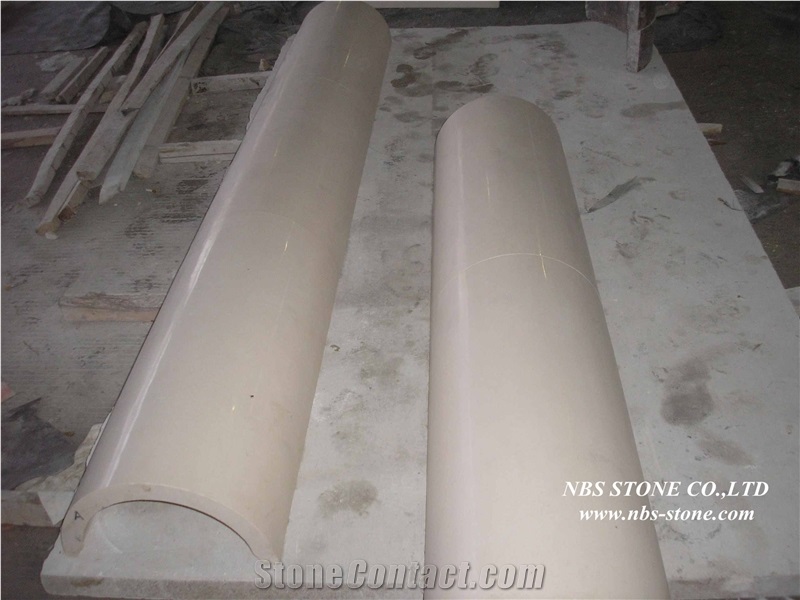 Moca Creme Limestone Column &Portugal Beige Column