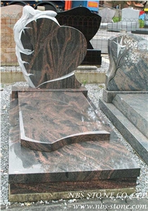 Multicolor Red Granite Tombstones