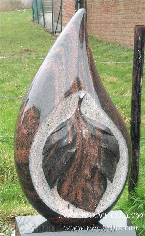 Multicolor Red Granite Tombstones