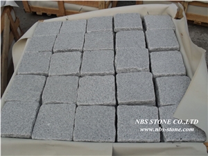 Natural Split Zhangpu Black Granite Paving Stone,Cobble Stone(Good Price)