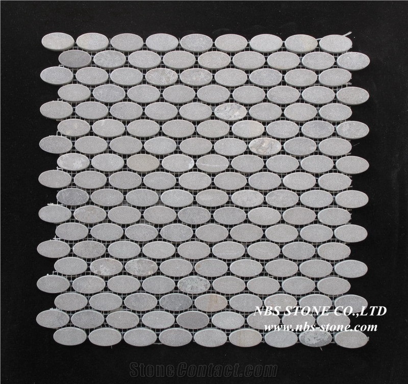 Newest Stone Mosaic,Pebble Stone Mosaic,Long Liner Brown Decorative Wall Tile Glass and Stone Mosaic