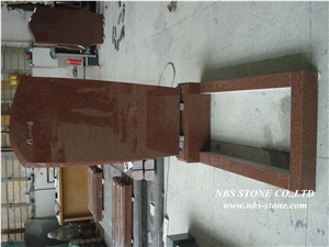 Russia Popular Style Granite Tombstone Sculptured Statue