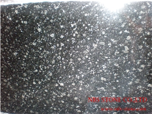 Starry Black Granite Tile for Wall and Flooring, China Black Granite