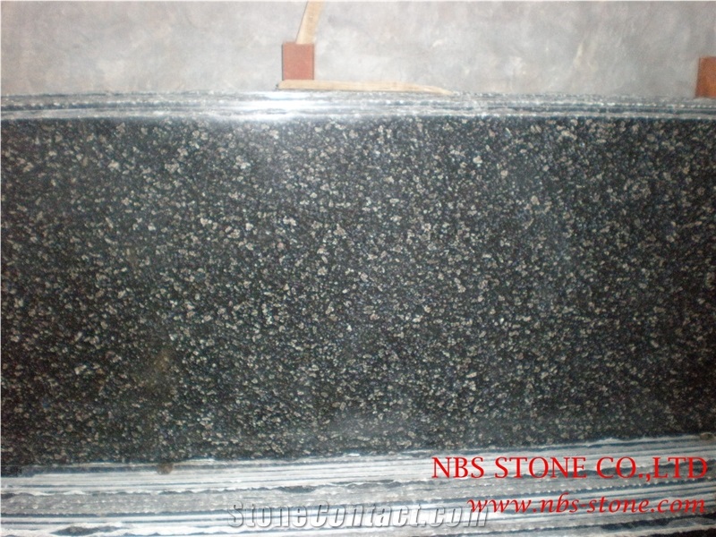 Starry Black Granite Tile for Wall and Flooring, China Black Granite