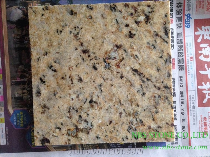 Topaz Gold Granite& China Gold Granite Tiles & Slabs