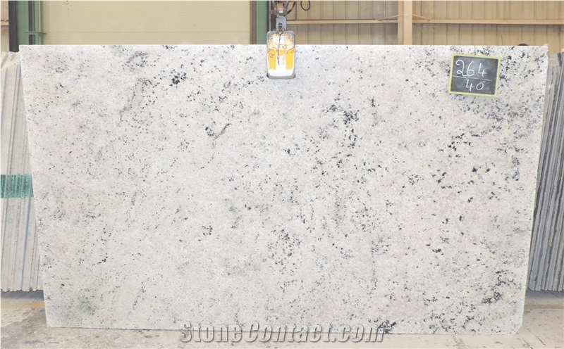 Colonial White Granite Slabs