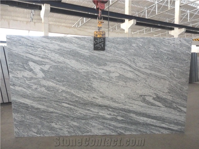 Cotton White Granite Slabs & Tiles, India White Granite