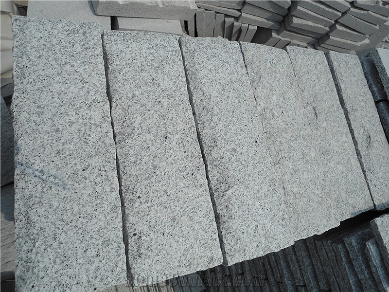 G603 Granite Mushroom Stone,Grey Granite Mushroomed Wall Cladding