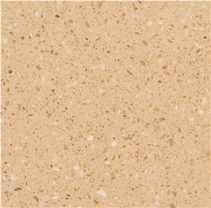 Golden Beige Artificial Marble/Manmade Stone/China Factory and Exporter/Artificial Quartz