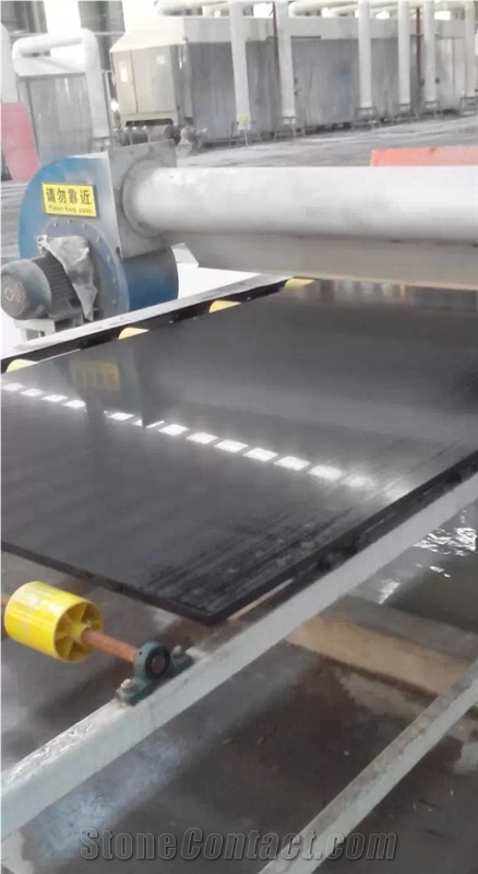 New Product/Chinese New Pure Black Quartz Slabs & Tiles/Wall Cladding/Cut-To-Size