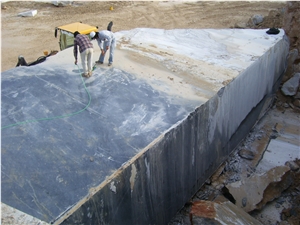 King Blue Stone Grey Marble Block