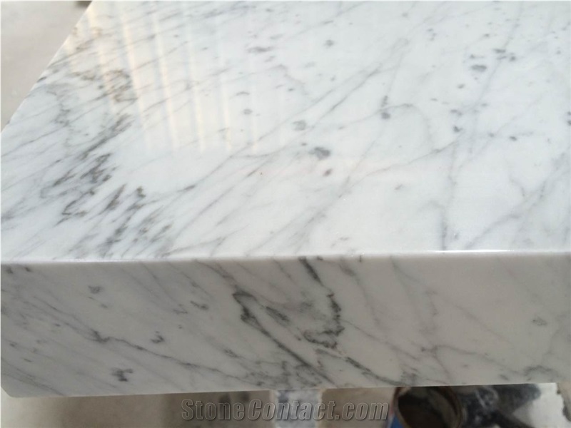 Bianco Carrara C Marble Tabletops Polished/Bianco Marble/Carrara Marble/White Marble/Marble Countertops