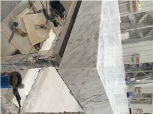 Bianco Carrara C Marble Tabletops Polished/Bianco Marble/Carrara Marble/White Marble/Marble Countertops