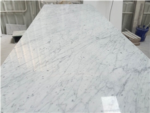 Bianco Carrara C Marble Tabletops Polished/Bianco Marble/Carrara Marble/White Marble/Marble Countertops