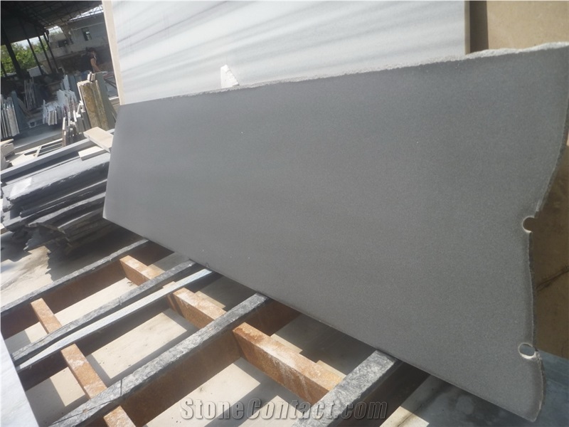 Honed China Imperial Grey Quartzite Slabs, Tiles Cut to Size,Pure Gray Stone Panel for Countertop Wall Cladding,Floor Covering