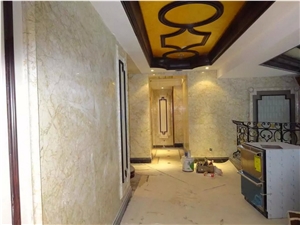 Ice Beige Marble Polished Bathroom Countertops,Bath Top,Vanuty Top for Hotel