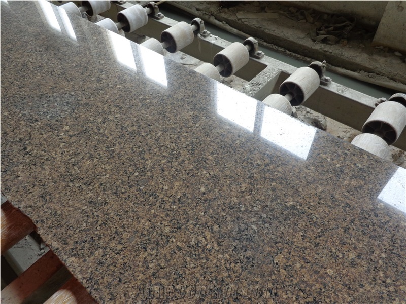 India Merry Gold Granite Polished Tiles/Indian Granite/Merry Gold Granite/Gold Granite/Golden Granite/Brown Granite Tiles Wallin,Flooring Tiles