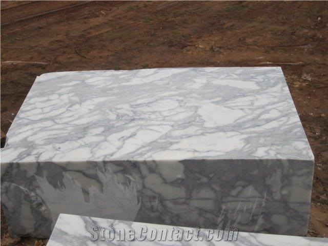 New Arabescato Marble Block,Italian Arabescato Marble/China Marble/White Marble/China Arabescato Marble/Hubei Marble Block