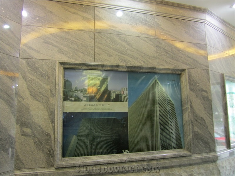 Viscont White Granite Slab & Tile/China White Granite/Grey Granite/White Granite with Veins