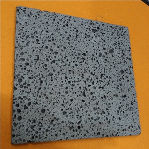 2015 Hot Sales Basalt Slabs, China Grey Basalt with Holes 2015 Hot Sales Basalt Slabs, China Grey Basalt with Holes