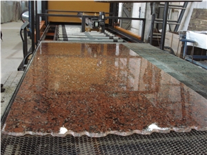 Santiago Red Granite Slabs, Rosso Santiago Ukraine Granite Tiles & Slabs