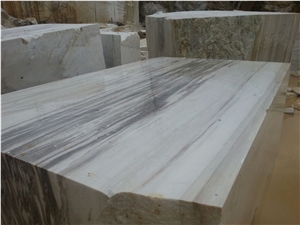 Calacatta Marble - Veincut, Gangsaw Block Photos from Quarry - Volume 2