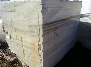 Calacatta Marble - Veincut, Gangsaw Block Photos from Quarry - Volume 3
