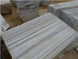 Calacatta Marble - Veincut, Premium Quality Gangsaw Block Photos from Quarry - Volume 4