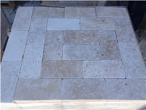 Classic Light Travertine, Paver - 6x12" (150x305x30 Mm) Dry Photo