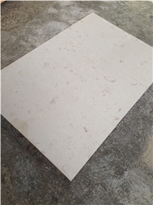 Myra Beige Limestone - 18"X18"X1/2" - Brushed - Production Volume 7